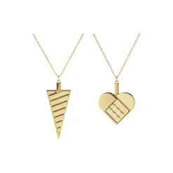 2025 Juleornament Sett 2 stk., gull