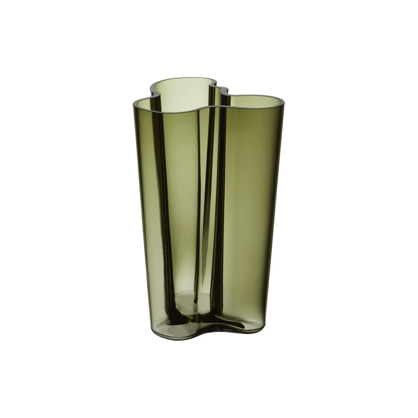 Aalto vase, mosegrønn