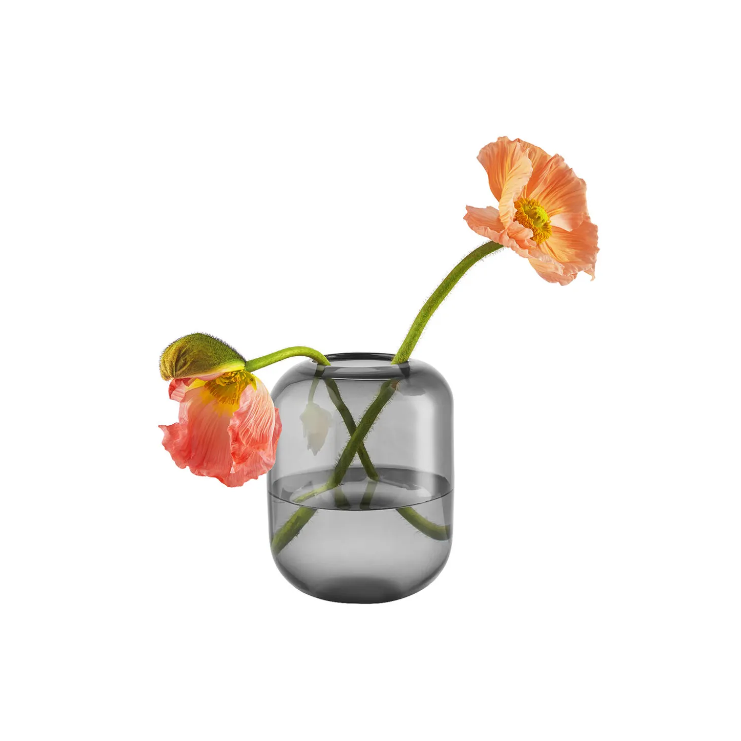 Acorn vase, stone