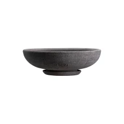 Ada RAW krukke med underfat, grey