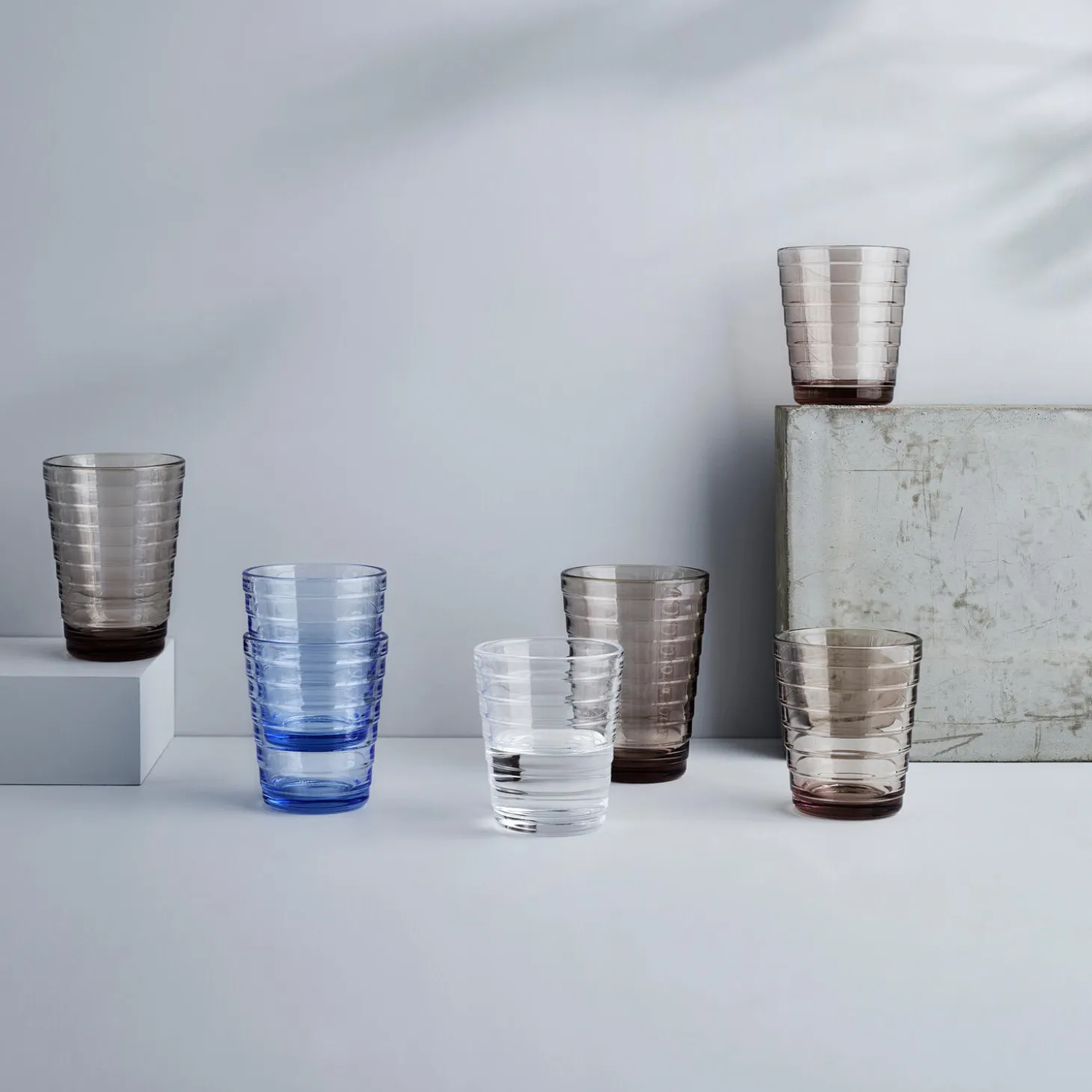 Aino Aalto drikkeglass 2 stk., klar