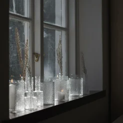 AIRY vase large, clear