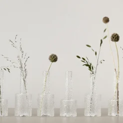 AIRY vase small, clear