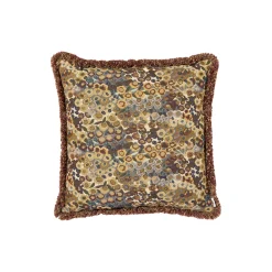 Alethe flower fringe pute 50x50, multi