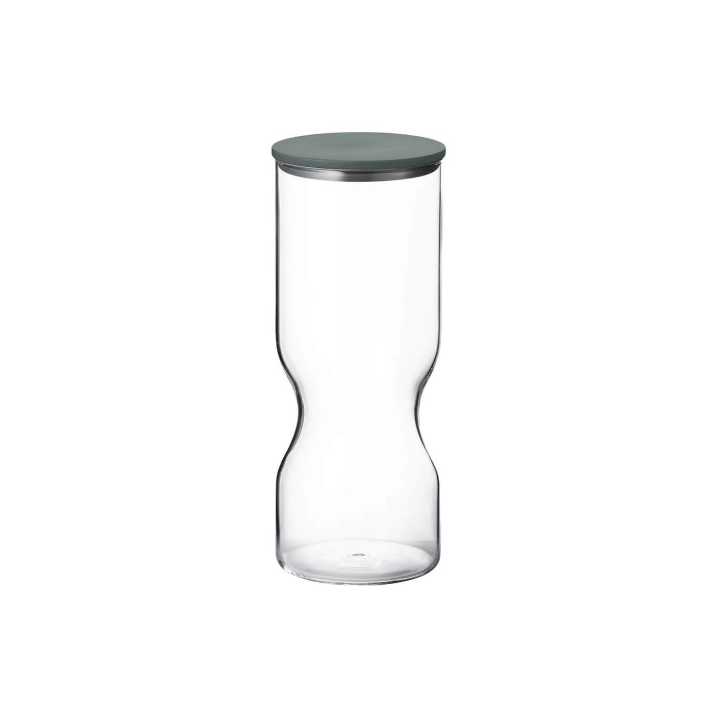 ALFREDO oppbevaringsboks large 1,5 L, glass/grønn