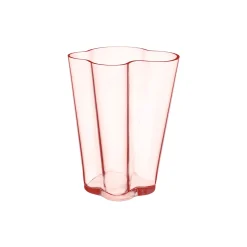 Alvar Aalto vase, salmon pink
