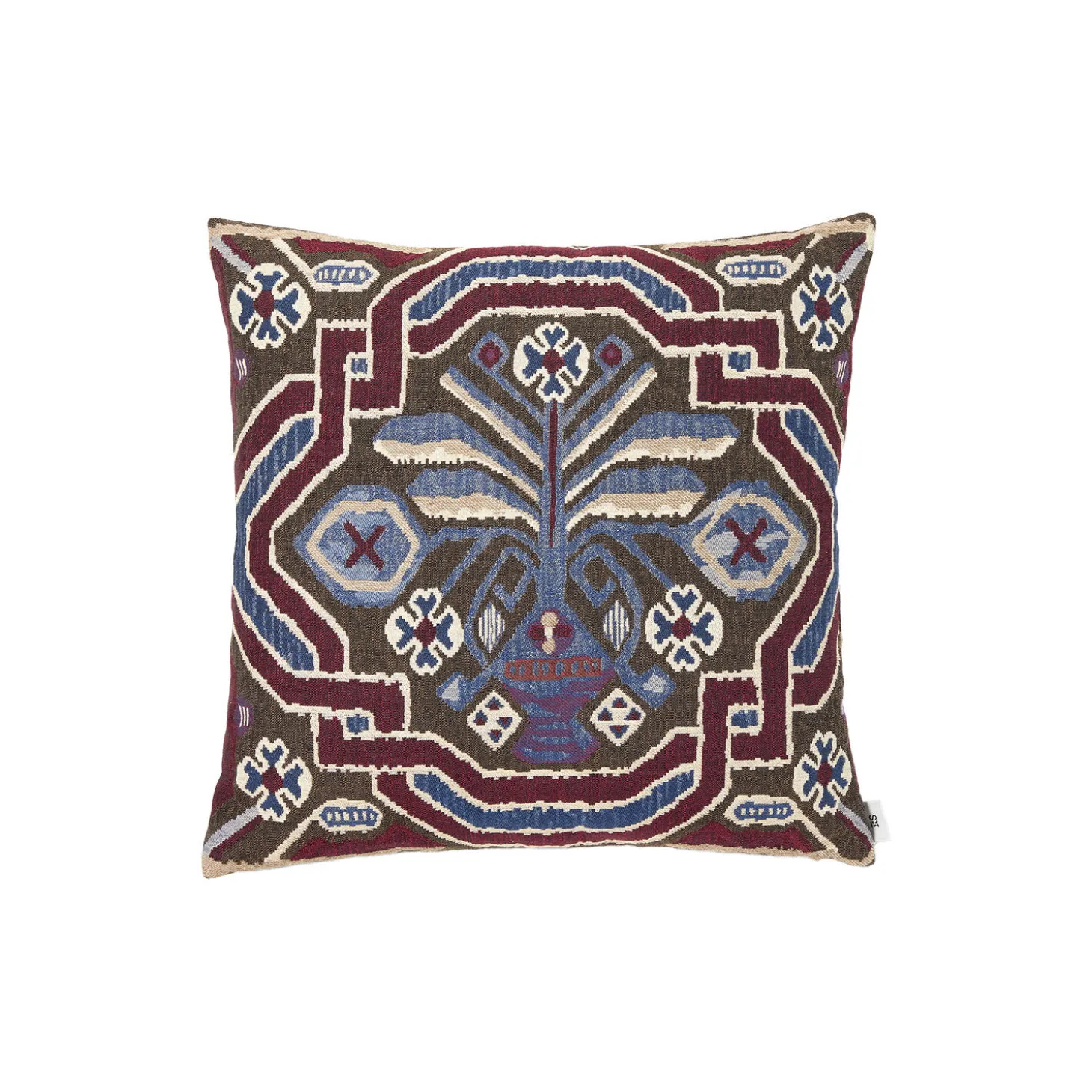Amanda geometric pute 50x50, multi