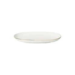 Anmut Gold serveringsfat/fat til sausnebb, hvit/gull