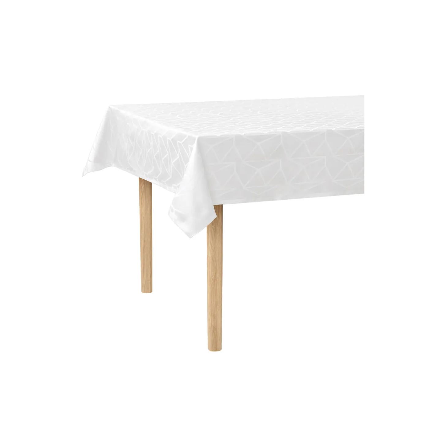 Arne Jacobsen Damaskduk, hvit