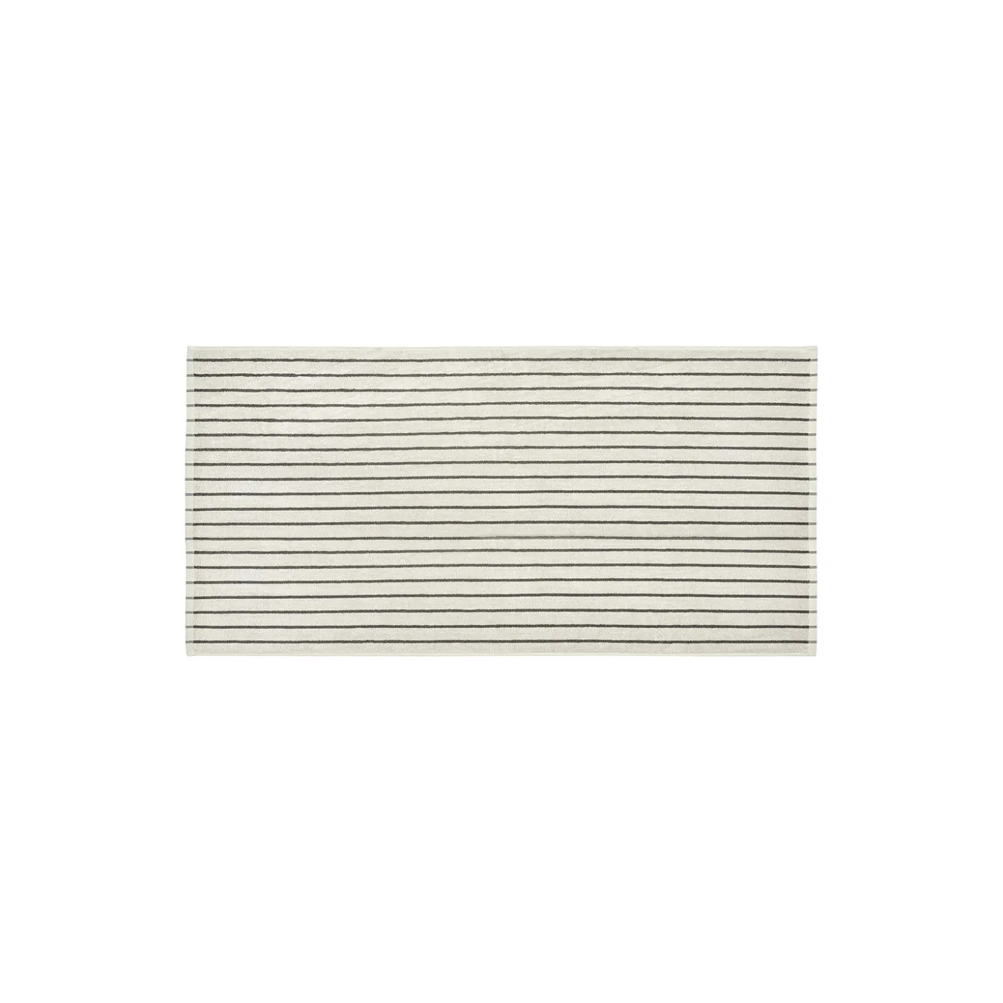 ARTO Badehåndkle tynne striper, moonbeam/magnet