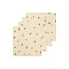 Baies Servietter 4 stk., natural/dark chocolate