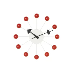 Ball Clock, red