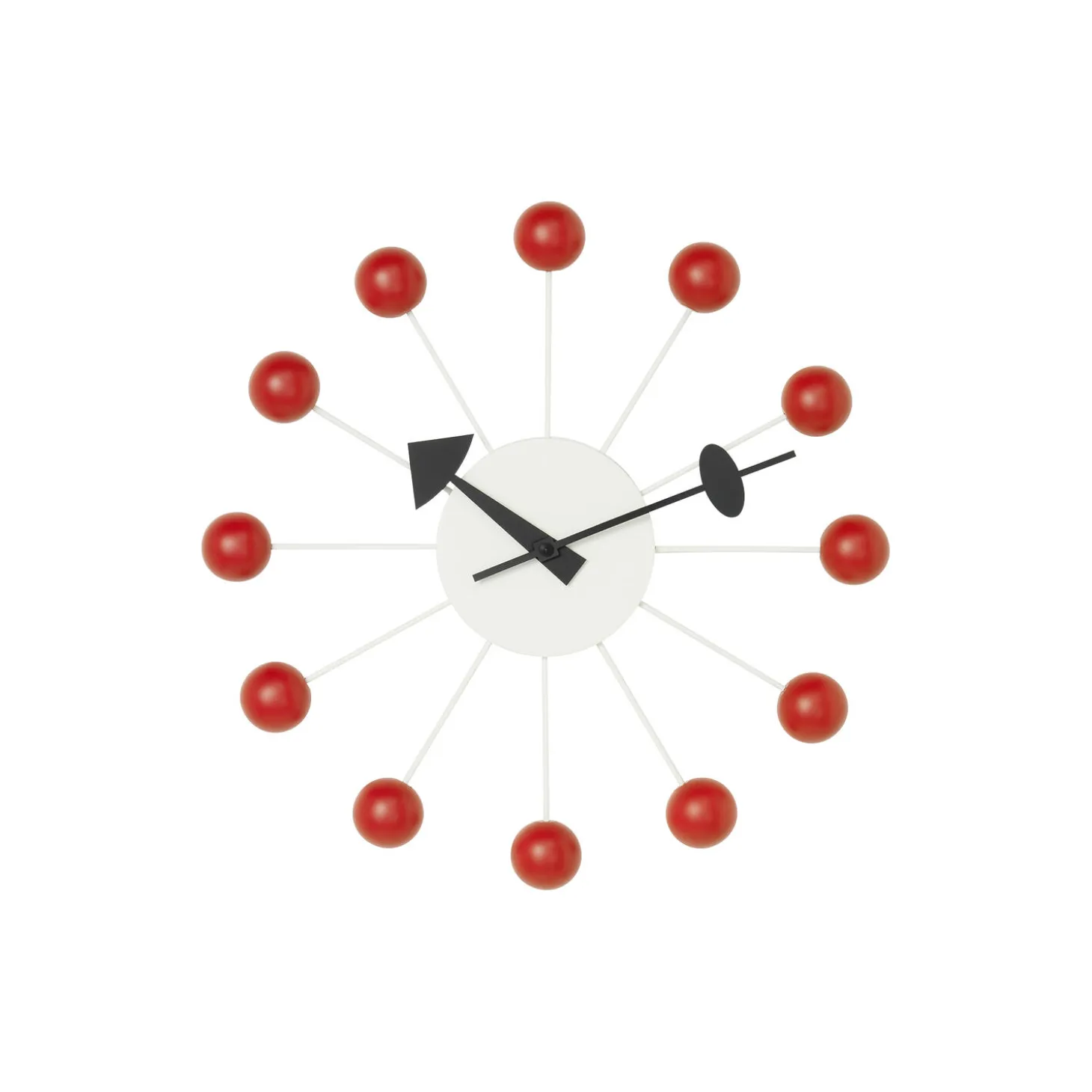 Ball Clock, red