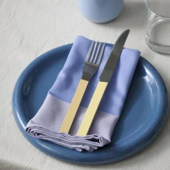Barro tallerken Ø 24 - 2 stk, dark blue