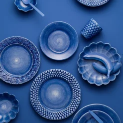 Basic Oyster skål 13 cm, light blue