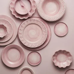 Basic Oyster skål 24 cm, light pink