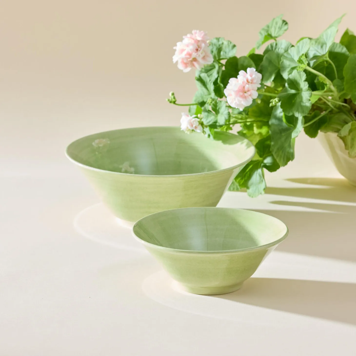Basic skål 19 cm, green