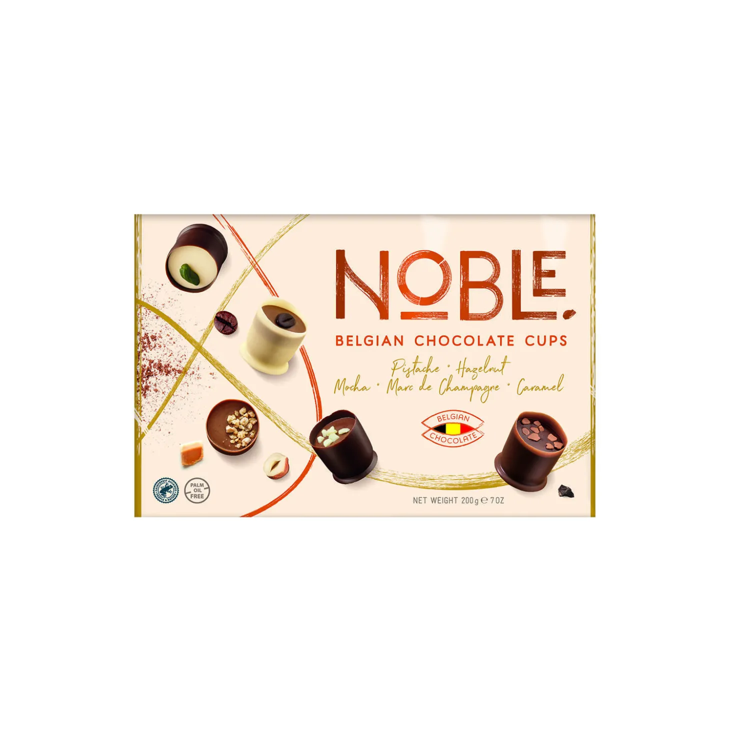 Belgian Chocolate Cups