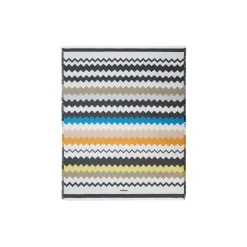 Best Fouta strandhåndkle, svart multifarget