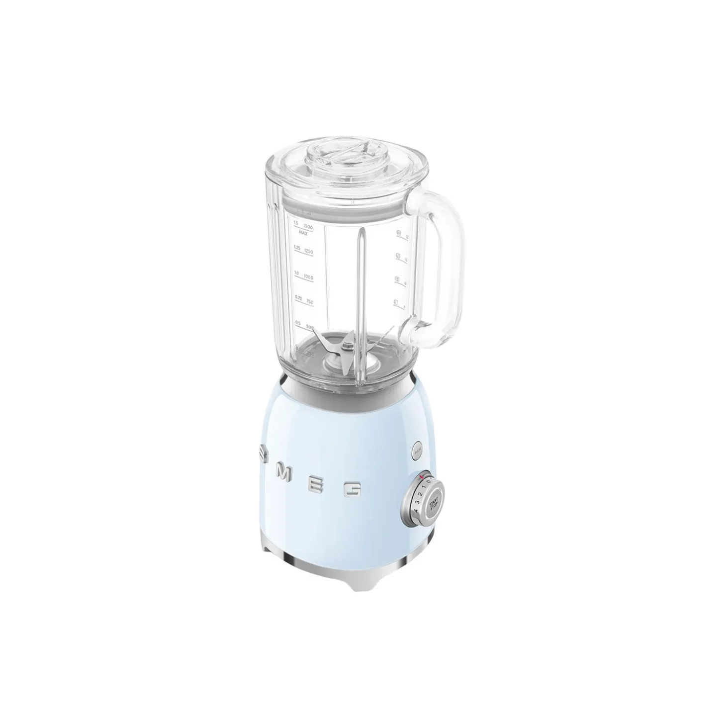 Blender, pastellblå