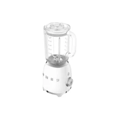 Blender, skinnende hvit