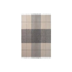 Blocks pledd, beige
