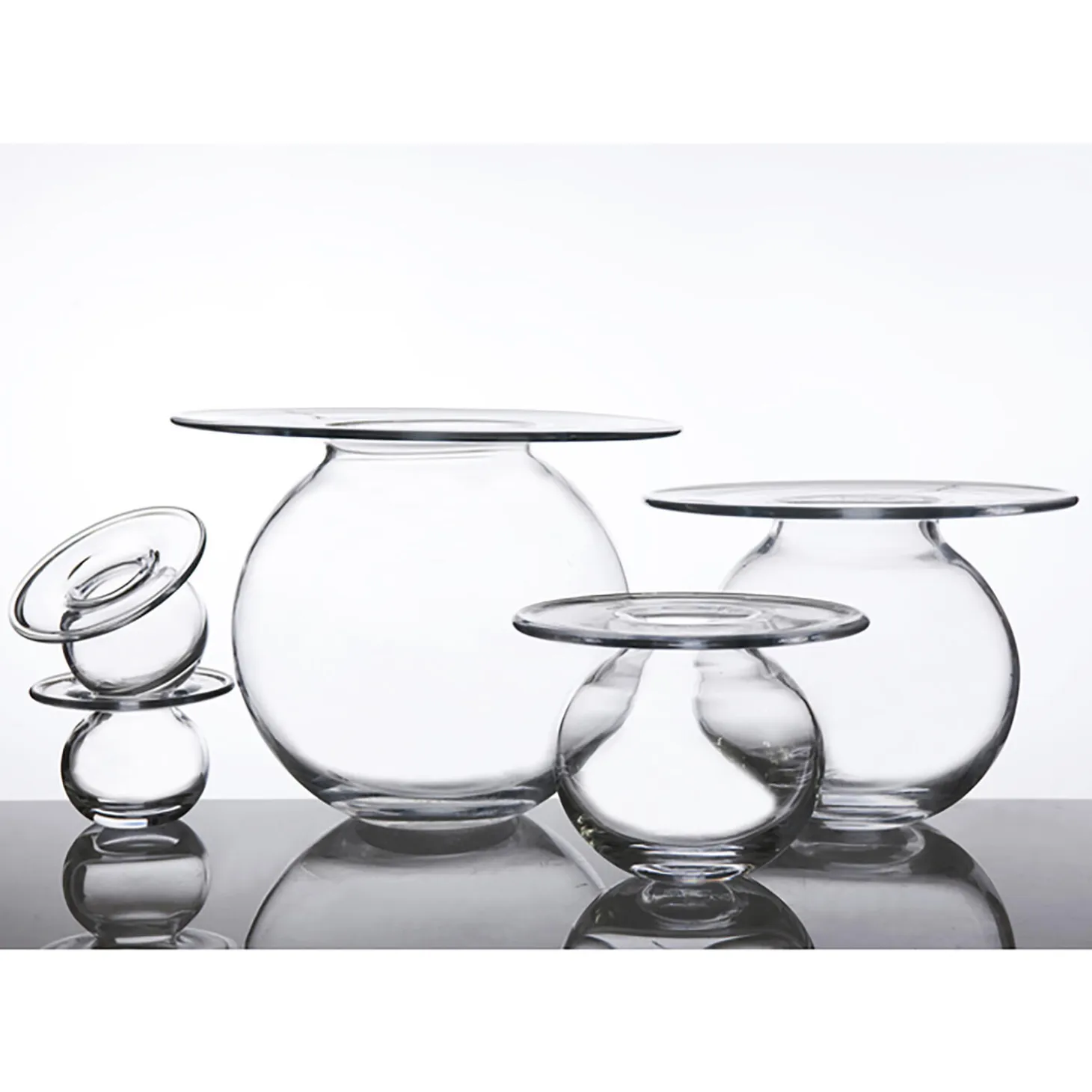 Boblen vase mini 7 cm, klar