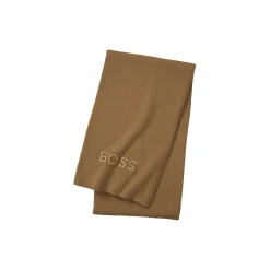 Bold Logo Throw, camel