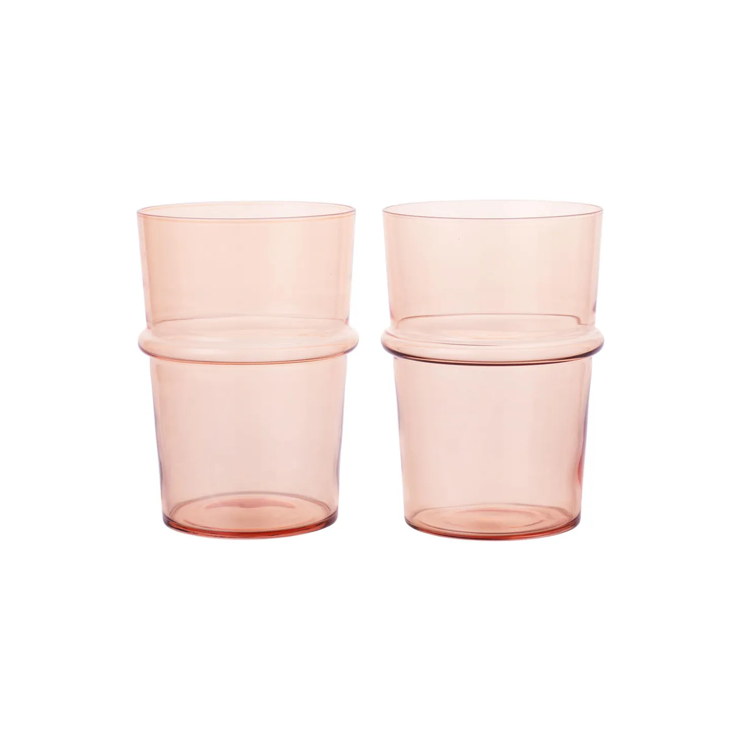 Boya Høyt glass 2 stk., blush