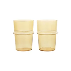 Boya Høyt glass 2 stk., yellow