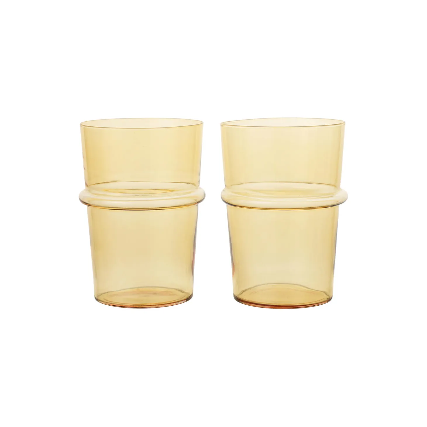 Boya Høyt glass 2 stk., yellow