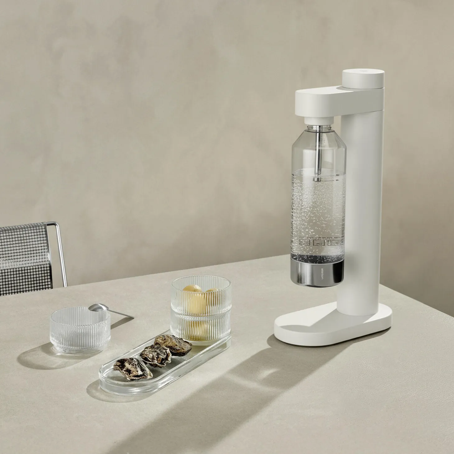 Brus kullsyremaskin, soft white