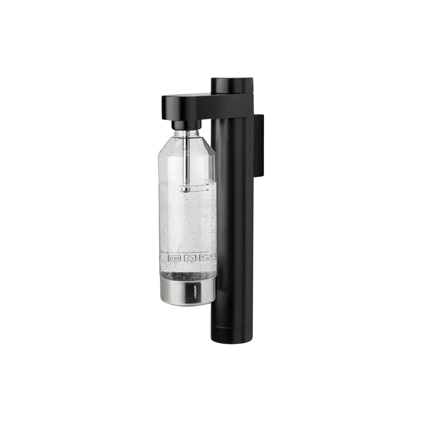 Brus kullsyremaskin vegghengt, black