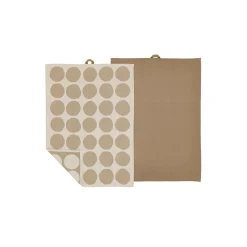 Bubbles kjøkkenhåndkle, warm taupe