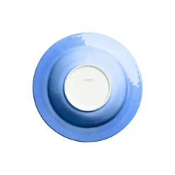 Bubbles suppetallerken 25 cm, light blue