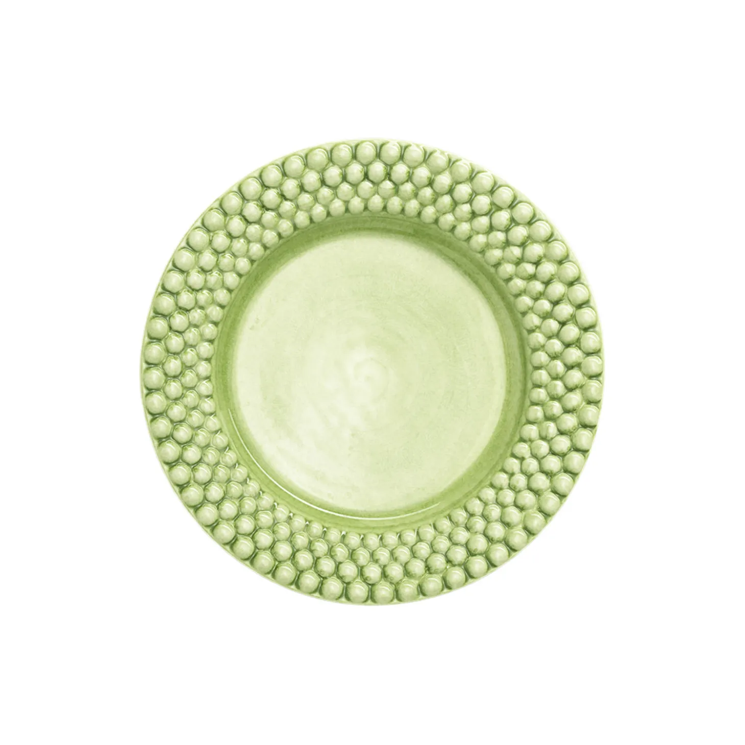 Bubbles tallerken 28 cm, green