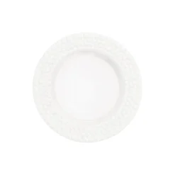 Bubbles tallerken 28 cm, white