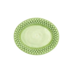 Bubbles tallerken 20x16 cm, green
