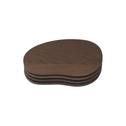 Cairn Smørbrett 4 stk., dark brown