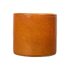 Calore vase/telysholder, oransje