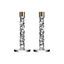 Carat lysestake 2 stk, messing