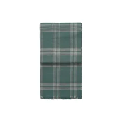 Check pledd, green/light green
