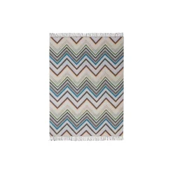 Chevron pledd, brun multifarget