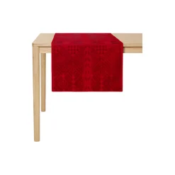 Christmas juleløper, deep red