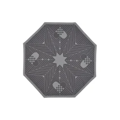 Christmas Traditional juletreteppe, grey