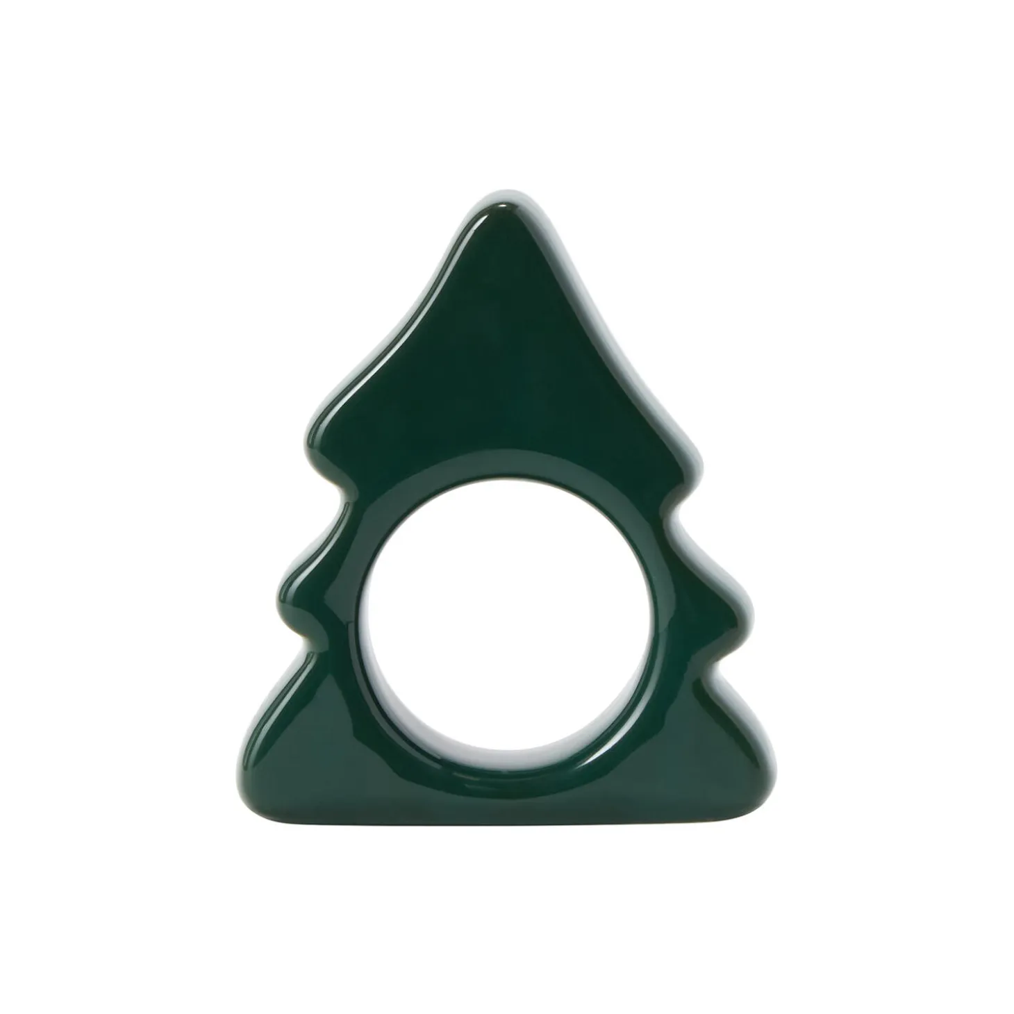 Christmas Tree Napkin Ring, green