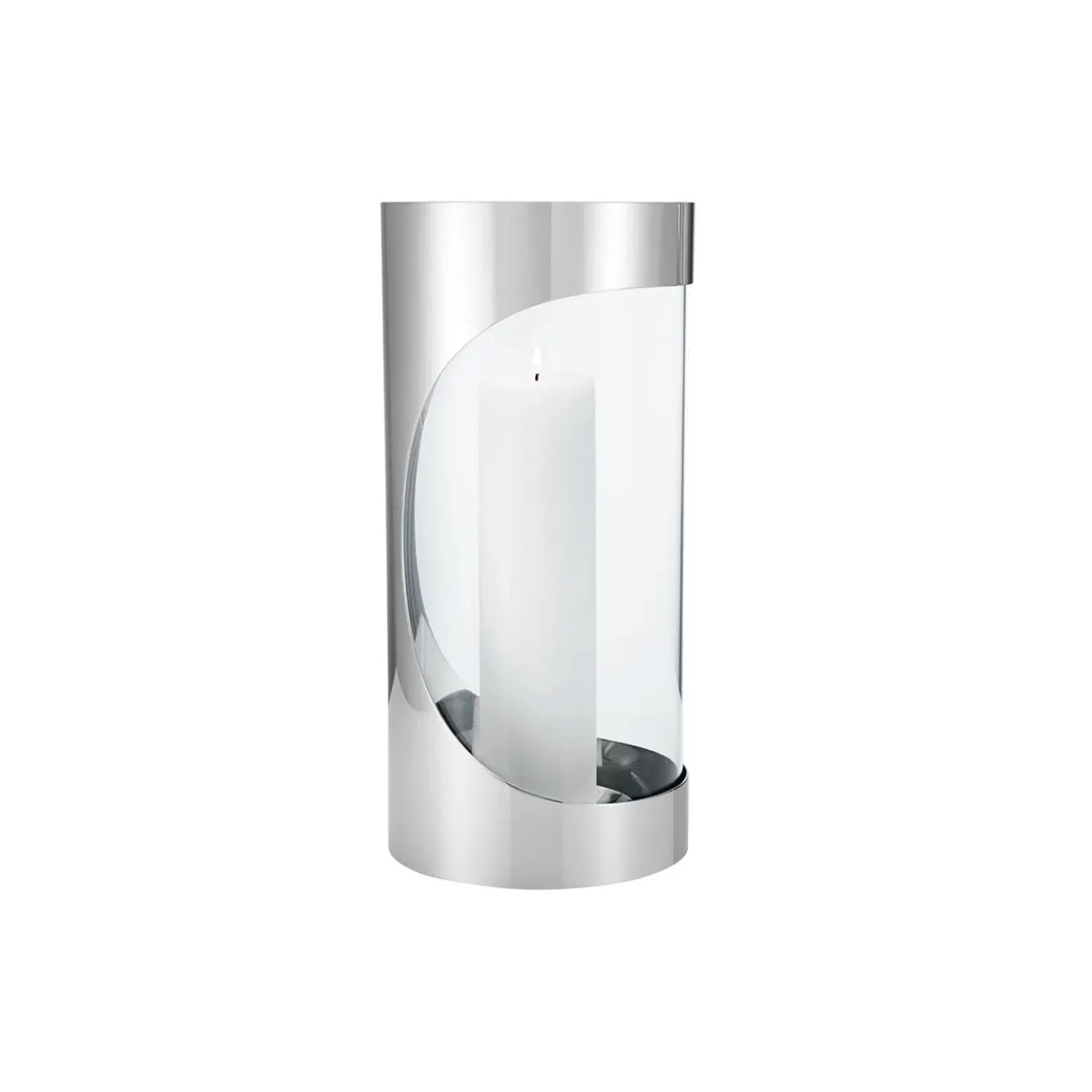 CHROME CONTOURS Lanterne