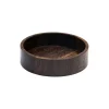 Circle Wood Box, røkt eik