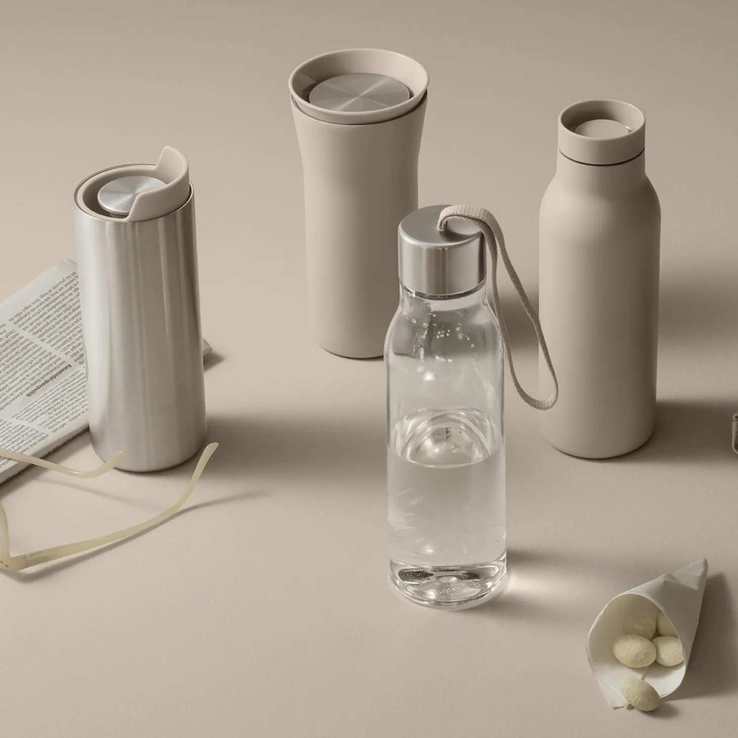City To Go Cup, pearl beige