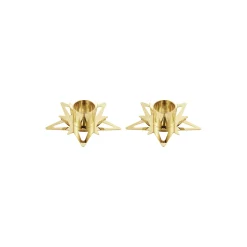 Classic Christmas stjerne lysestake, 2 stk